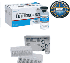 Luthione 600mg glutathione with laroscorbine platinum injection
