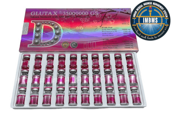 Glutax 35000000gs sakura stemcell glutathione injection
