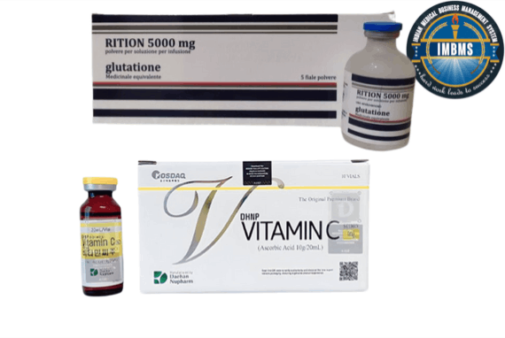 rition 5000mg glutathione with cindella vitamin c injection