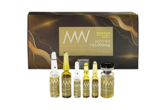 Miracle White Royal Gold 120000mg Glutathione Injection