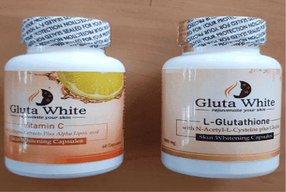 2 X Phyto Ladies Shine Glutathion + Vitamine C - Poudre éclaircissante - Cerise