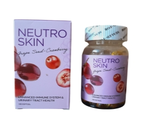 Neutro Skin Grape Seed and Cranberry Extract 100 Softgels
