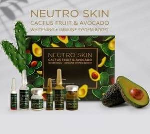 Neutro skin cactus fruit and avocado skin whitening injection