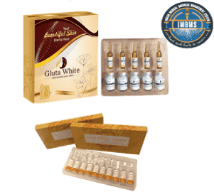 Gluta white glutathione injections and Neutro skin vitamin c injection combo