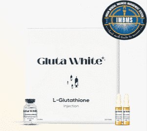 Gluta white glutathione skin whitening treatment