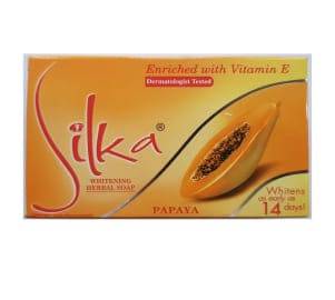 Silka Papaya Skin Whitening Soap 135gm