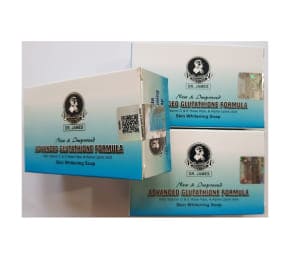 Dr James Advanced Glutathione Skin Whitening Soap