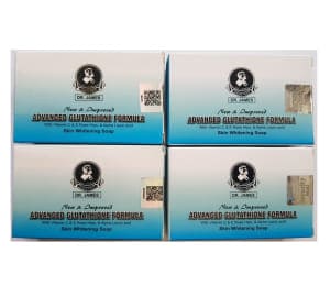 Dr James Advanced Glutathione Skin Whitening Soap