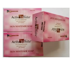 Active White L Glutathione Skin Whitener Soap