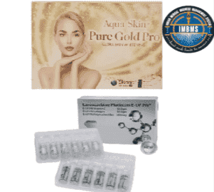 Aqua skin pure gold pro ultra with laroscorbine platinum