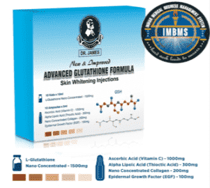 dr james advance glutathione 10 sessions injection