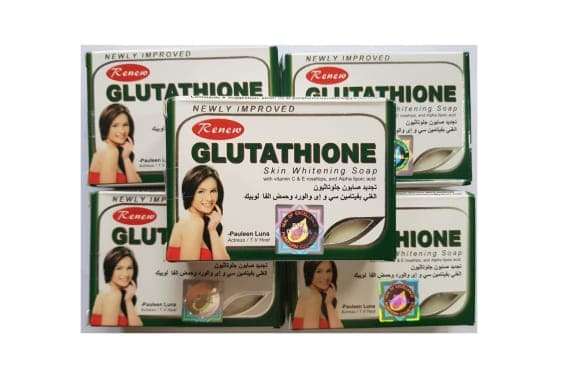Renew Glutathione Skin Whitening Soap 135gm Pack of 5