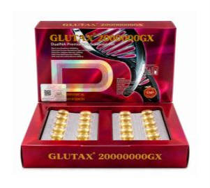 Glutax 20000000Gx Glutathione Skin Whitening