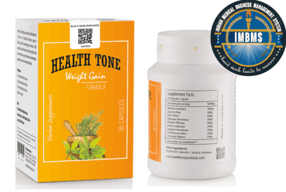 Health Tone Regular Weight Gain 90 Capsules