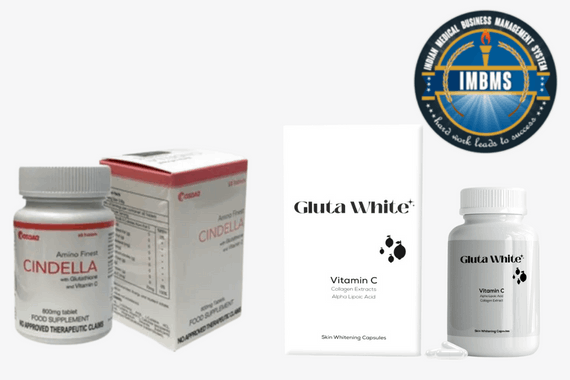 cindella amino finest Glutathione with gluta white vitamin c capsules