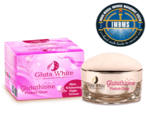Gluta white glutathione pinkish glow night cream