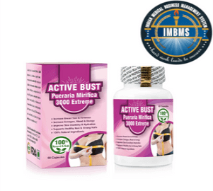 Active bust pueraria mirifica 3000 extreme capsules