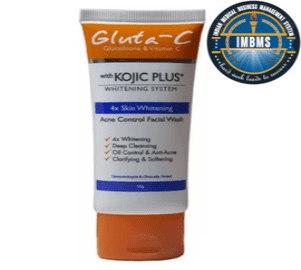 Gluta c kojic plus acne control facial wash