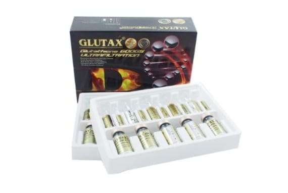 Glutax 600gs Ultrafiltration Skin Whitening 10 Sessions Injection