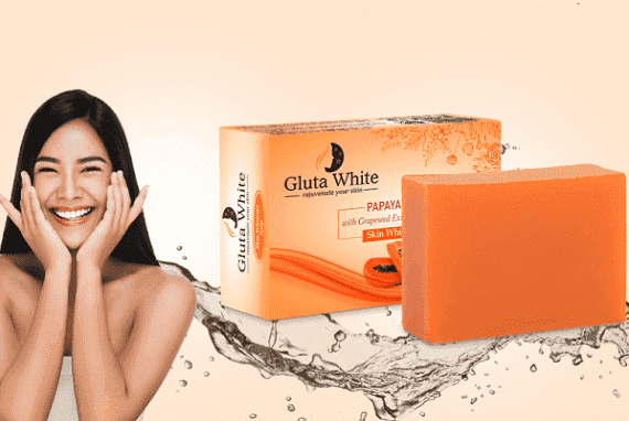Gluta White Advanced Herbal Papaya Skin Whitening Soap
