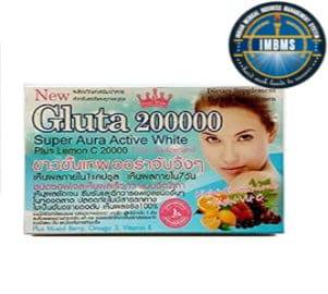 Gluta active 200000 Super aura white