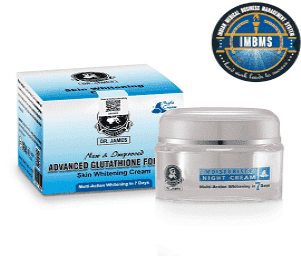 Dr James Glutathione Whitening Night Cream