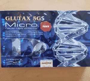 Glutax 5gs Micro Cellular 6 Sessions Skin Whitening Injection
