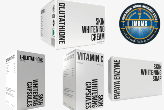 Gluta white glutathione cream vitamin c capsules papaya soap combo