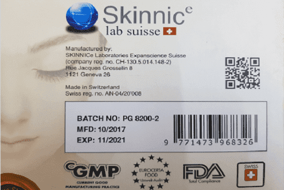 Aqua Skin Pro Q10 RNA Complex Pure Gold Glutathione Skin Whitening 24 Sessions Injection