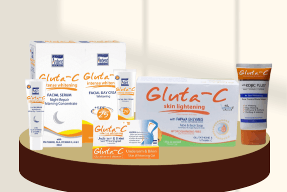 Gluta C Day Cream Night Serum Face Wash Underarm Bikini Cream Papaya Soap Combo