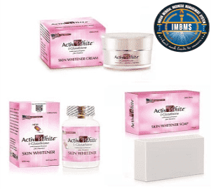 Active White L Glutathione Skin Whitening Night Cream Capsules and Soap Combo