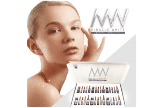 Miracle white 18000 mg skin whitening injection 6 Sessions