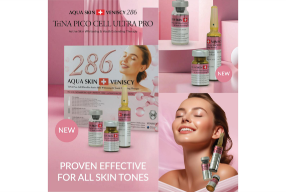 Aqua Skin Veniscy 286 TriNa Pico Cell Glutathione Injection