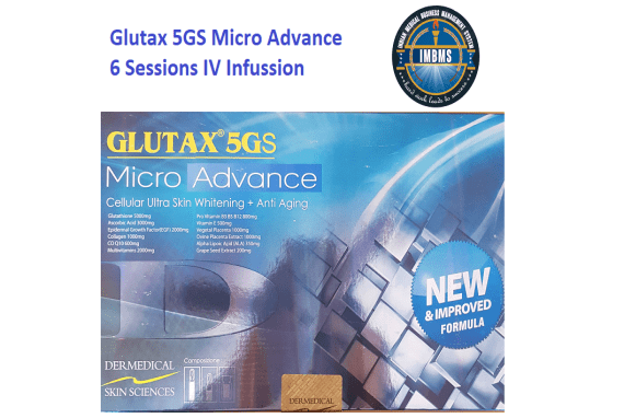 Glutax 5gs Micro Advance Glutathione 6 sessions Injection