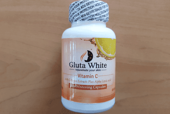 Gélules GLUTATHION Mélange Gluta White + Vitamine C - Effet éclaircissant - Boîte De 200 Gélules - Neuf