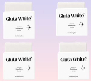 Gluta white glutathione whitening soap