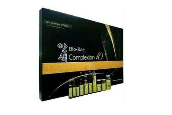 Bio Rae Complexion 10 Glutathione Skin Whitening 4 Sessions Injection