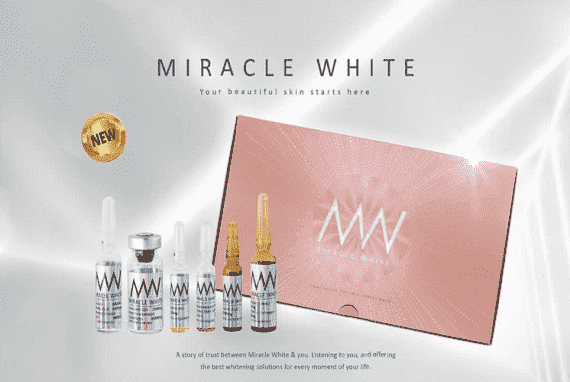 Miracle White 35000mg 6 Sessions Glutathione Injection