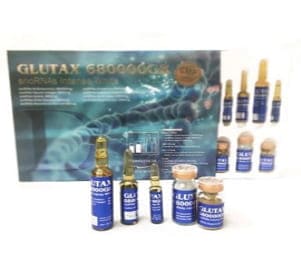 Glutax 680000gr snornas intense white skin whitening injection