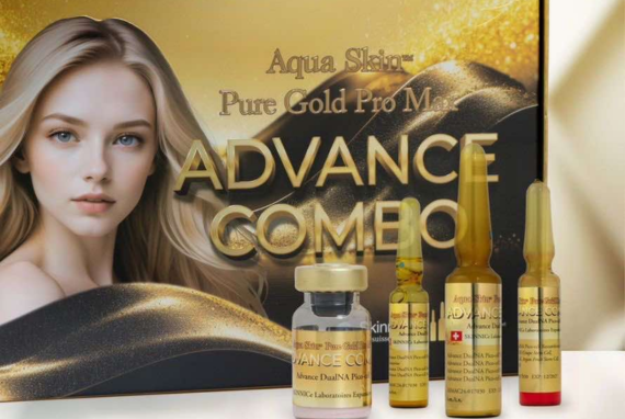 Aqua Skin Pure Gold Pro Max Advance Combo Glutathione Injection