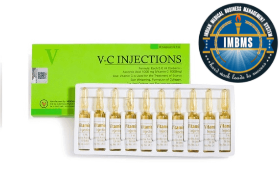 VC Injection 1000 MG 10 Ampoules  of 5 ML