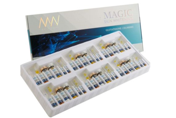 Miracle White Magic Glutathione 150000mg Skin Whitening Injection