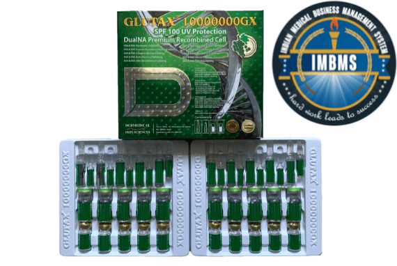 Glutax 10000000GX spf 100uv protection glutathione injection