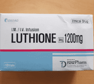 Luthione Glutathione Reduced 1200mg 10 Sessions Injection