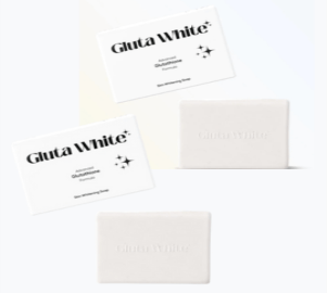 Gluta white glutathione soap pack of 2