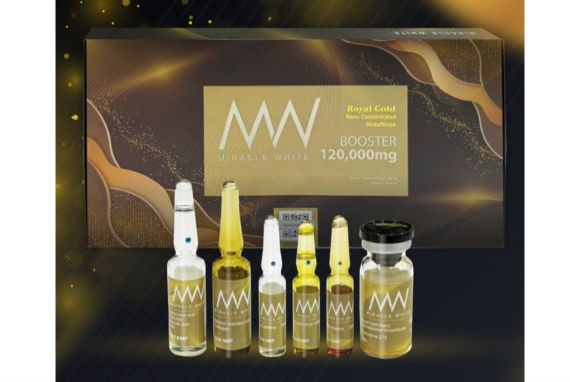 Miracle White Royal Gold 120000mg Glutathione Injection