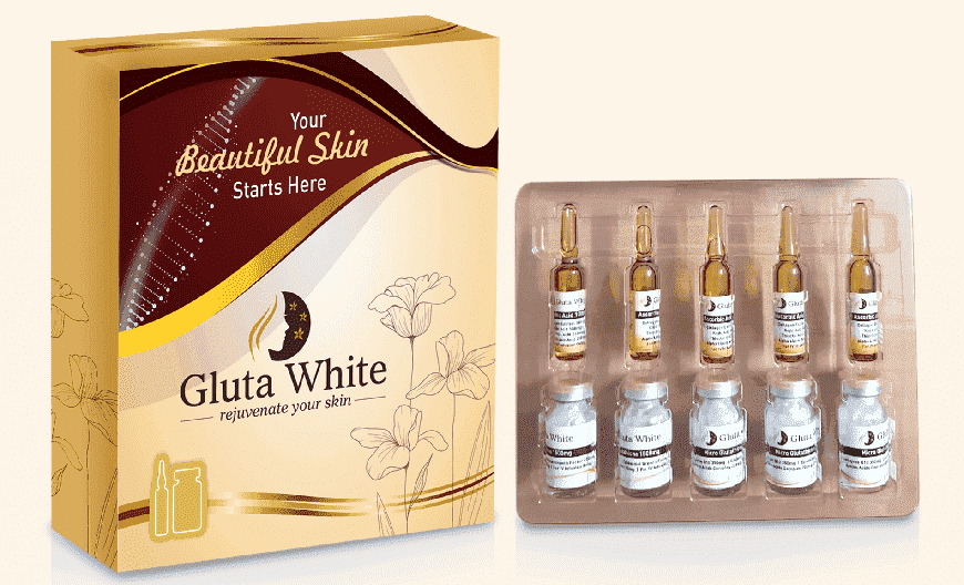 Gluta white Skin Whitening Injection