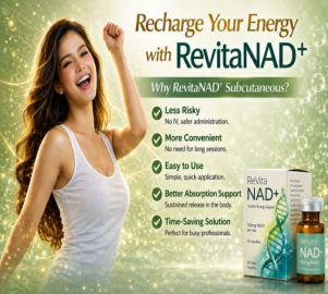 Revita NAD Plus 100mg Subcutaneous Anti-Aging Therapy Injection
