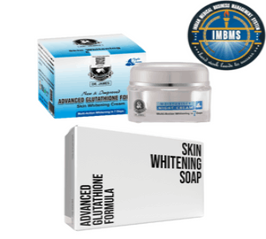 Dr james whitening cream with gluta white soap