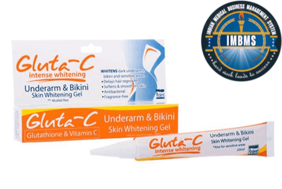 Gluta c intense whitening underarm and bikini skin whitening gel